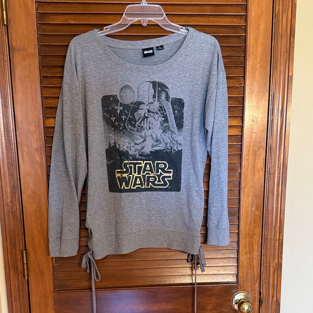 Star Wars Heather Gray Crewneck